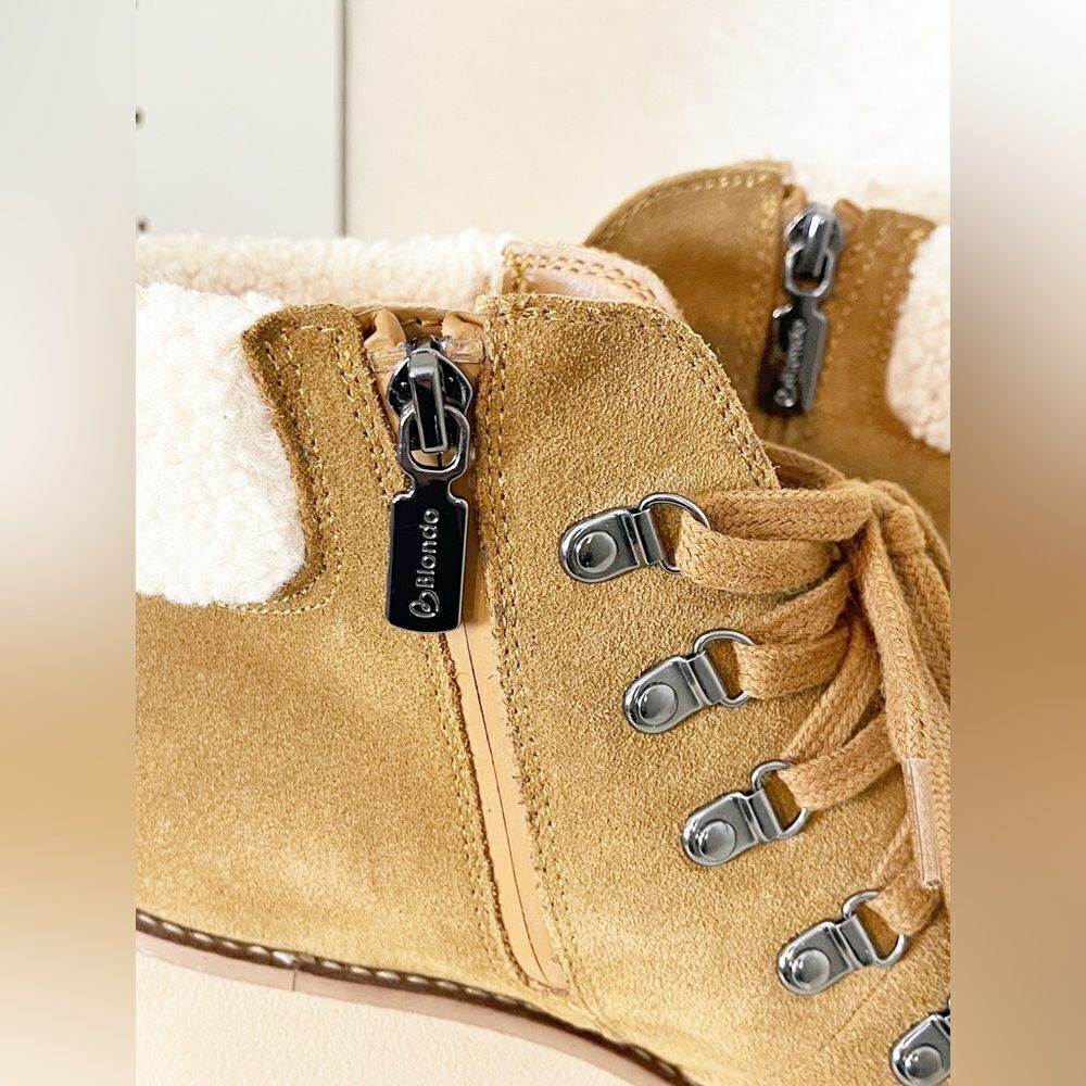 Blondo Devin Waterproof with Sherpa fur Camp Boots Gorpcore. 8 - Picture 11 of 17